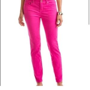 NWT Bright Pink Velveteen & 5 Pocket Pants Size 10 $125
